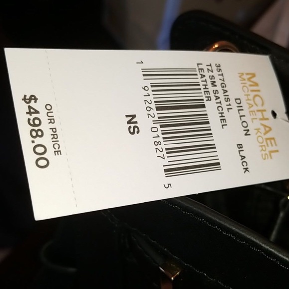 BLACK DILLON MICHAEL KORS SHOULDER/HAND BAG - Picture 3 of 3